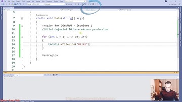 192) For Döngüsü Kritik Yapalım 2