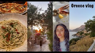 England to Greece || Summer house, Swimming, Reading + more || VLOG