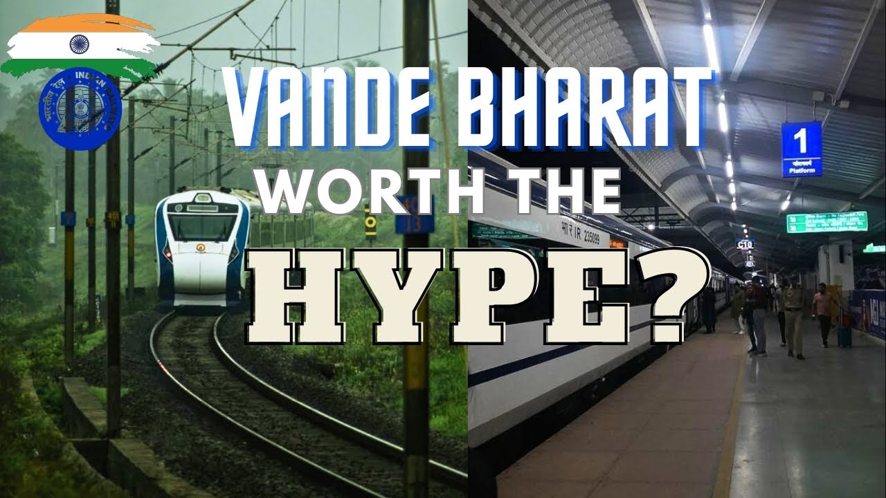 Is Vande Bharat Exp worth the hype? Honest review after 500 kms #vandebharatexpress #dji