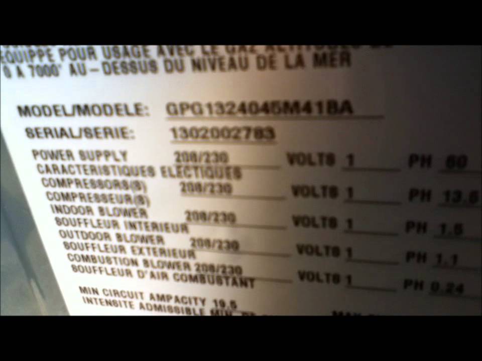 New Goodman Gas Pack Air Conditioner YouTube