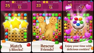 Cookie Crunch Classic Gameplay Android Mobile screenshot 1