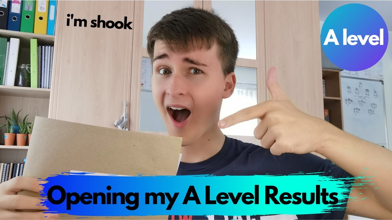 OPENING MY A LEVEL RESULTS // LIVE REACTION - YouTube