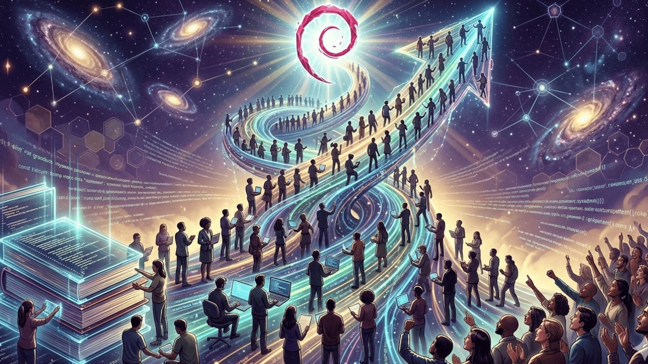 За что мы любим Debian? Мощь сообщества и 500 миллионов строк кода.