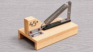 A Simple Invention by a 70-Year-Old Carpenter | Making Woodworking Tools at Home 📌Genius Tools