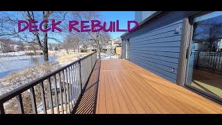 Composite Deck Rebuild / Time Lapse