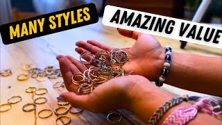 Bohemian Knuckle Ring Set Review: Vintage Stackable Rings in Silver & Gold