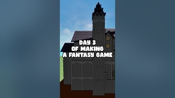 Day 3 of Making a Fantasy Game #shorts #indiegame #ue5 #blender
