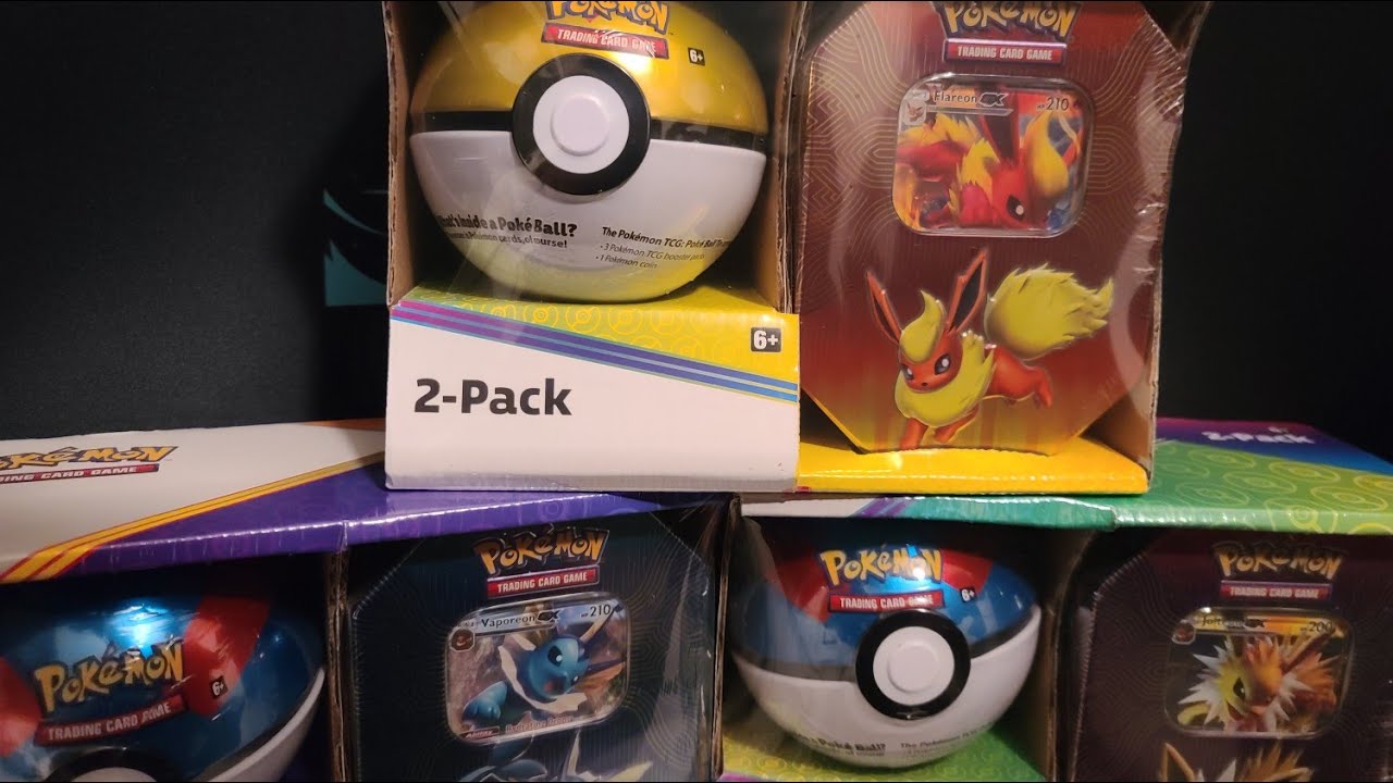 Costco Pokémon 2 Pack Poké Ball & Tin Combo YouTube