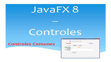 JavaFX 8 Tutorial - Controles - #21 Español