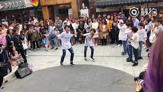 【BOY STORY】Hongdae Busking 20180520 p12 (cover MIC DROP - BTS 2nd time)