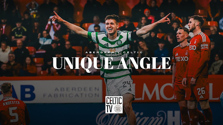 Unique Angle: Aberdeen 1-5 Celtic | Five-star Celts sink Aberdeen at Pittodrie (14/05/25)