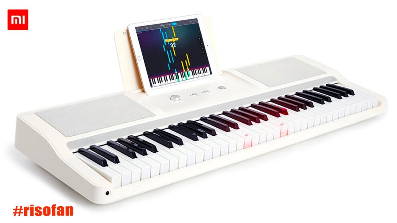 Xiaomi TheONE Smart Electronic Organ from Youpin. Beginner Music Instrument (RisoFan💻)