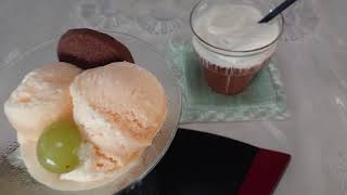濃厚で上品な甘さ　バニラアイスクリーム　Vanilla ice cream