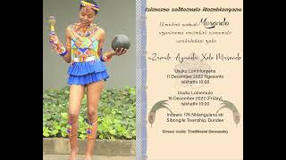 Umemulo Invitation