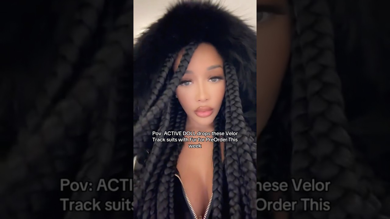 Двусторонний велюровый спортивный костюм куклы BRAT от ACTIVE DOLL — ограниченная серия