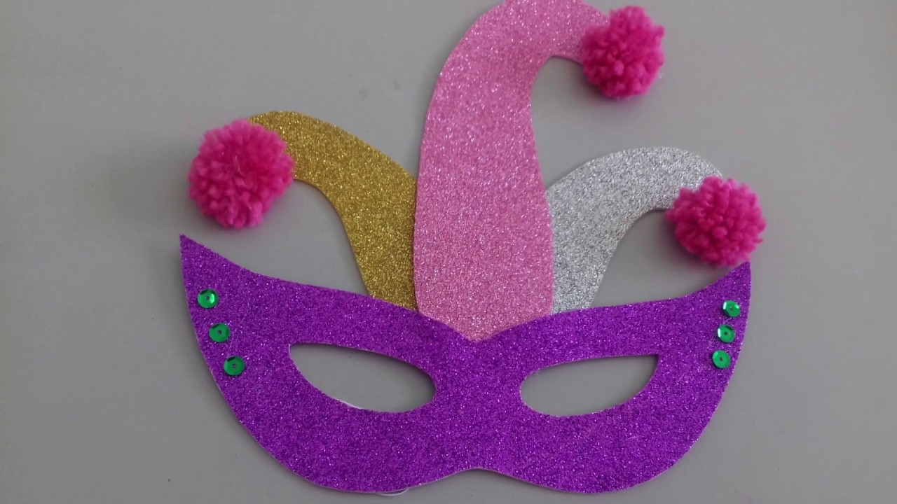Máscara de carnaval YouTube