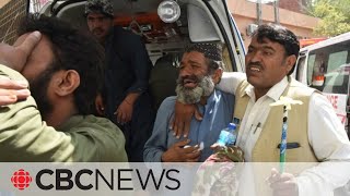 At least 52 killed, 70 wounded in Pakistan suicide bombings