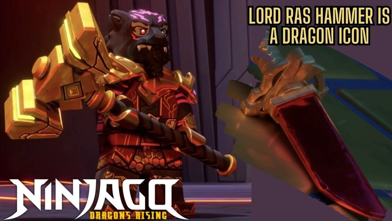 Ninjago Dragons Rising Season 3 Lord Ras Hammer Is A Dragon Icon - YouTube