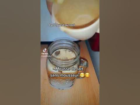 MOUSSE DE LAIT MAISON - sans machine