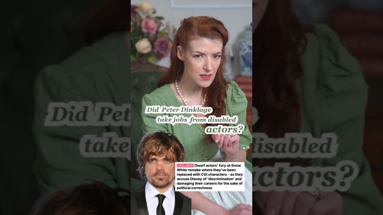 Snow White took jobs from disabled actors?