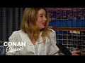 Natasha Lyonne Isn't Into Yoga - "Late Night With Conan O’Brien"