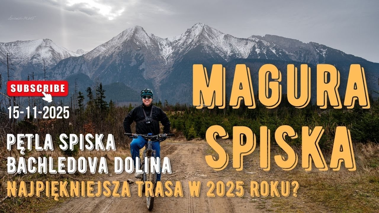 Najpiękniejsza trasa rowerowa w tym roku. Piękne widoki na Tatry | Magura Spiska | Bachledova Dolina