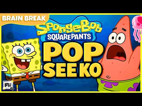 🎵 Pop See Ko Dance Party! | SpongeBob 🧽 & Friends Brain Break 🍍💥