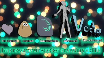 Improve your vector drawing with this 3 steps Vector drawing tutorial p(2) #vectorart #alightmotion