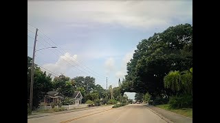 St. Pete. Driving Snell Isle. FL. USA