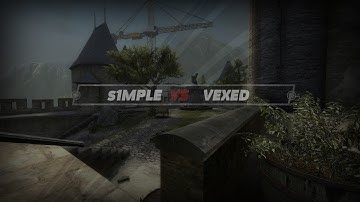 s1mple clutch vs Vexed