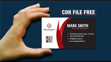 How to create a Business,Visiting Card in corel draw in Urdu / hindi