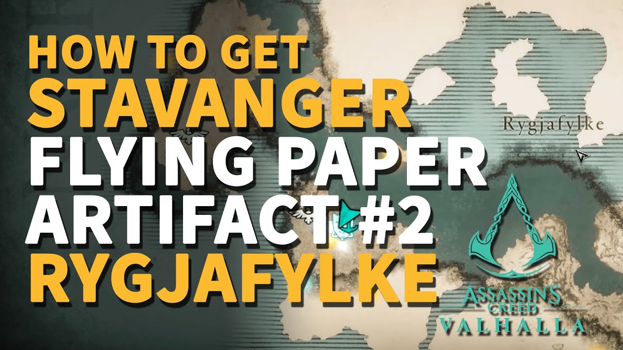 Stavanger Flying Paper Artifact Assassin's Creed Valhalla YouTube