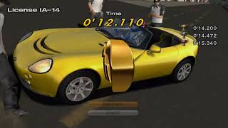 IA License Tests With Negative Drag - Gran Turismo 4