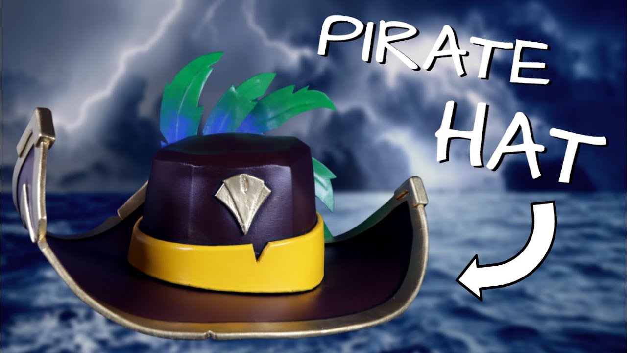 Make Your Own Sea Of Thieves Pirate Hat With Templates YouTube