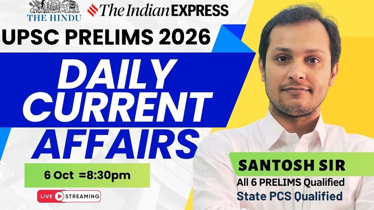Daily Current Affairs for UPSC 2025 | PIB, The Hindu & Indian Express ...