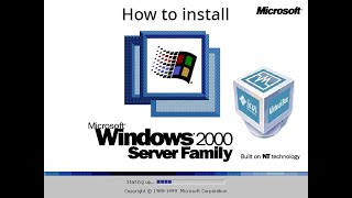 How To Install Windows 2000 Advanced Server in Virtualbox!