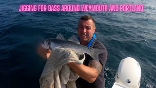 Bass Fishing Weymouth & Portland | Jigging for Sea Bass in Dorset #seafishing #slowjigging