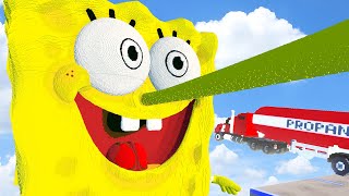 Cars vs SpongeBob SquarePants | Teardown