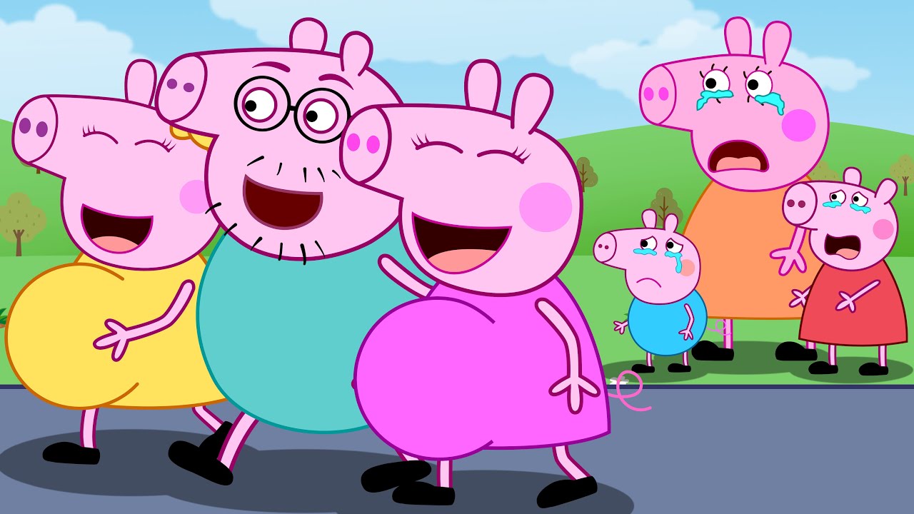 Daddy Pig Betrays Mummy Pig To Follow His New Lover  Peppa Pig Funny Animation
