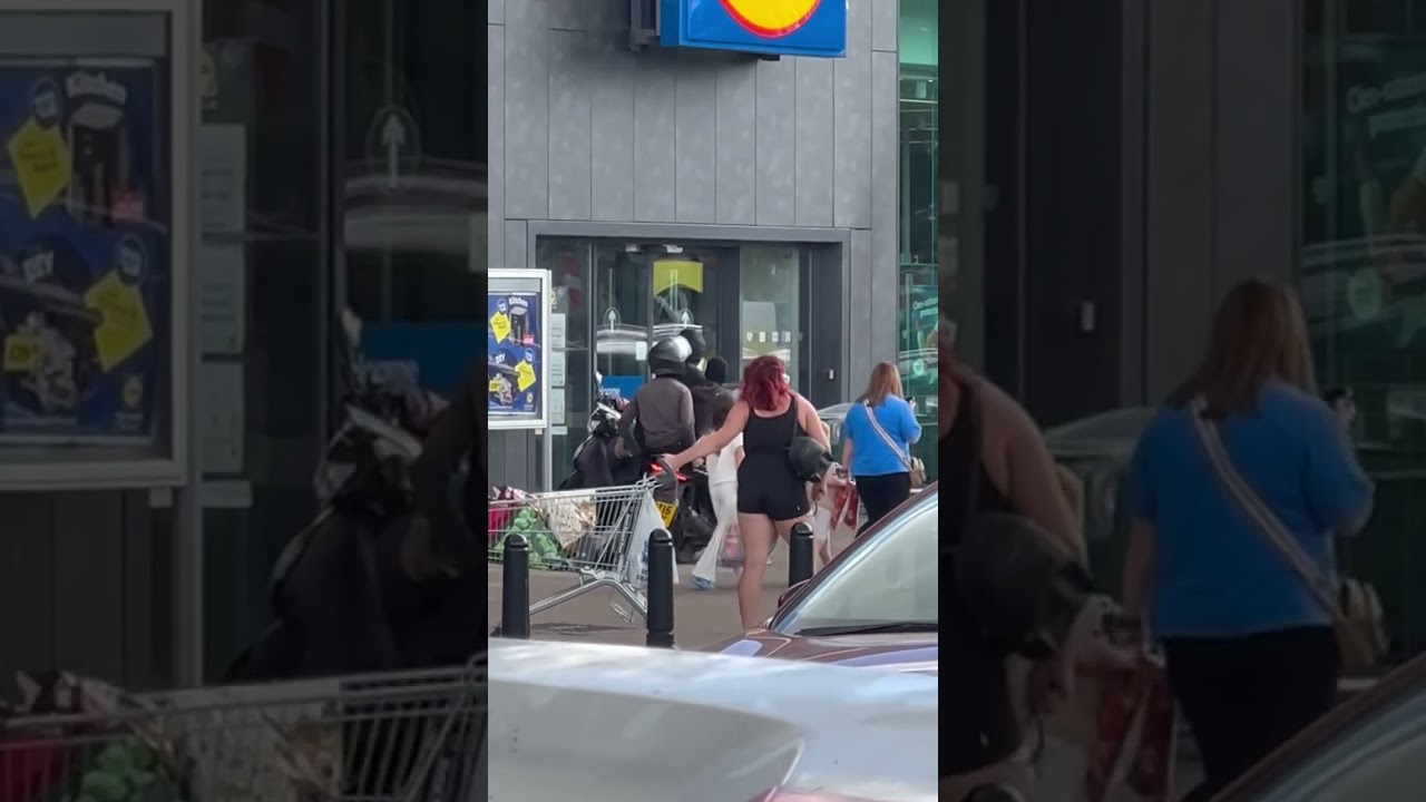 Thwarted masked youths ride off after Lakeside bike snatch fails