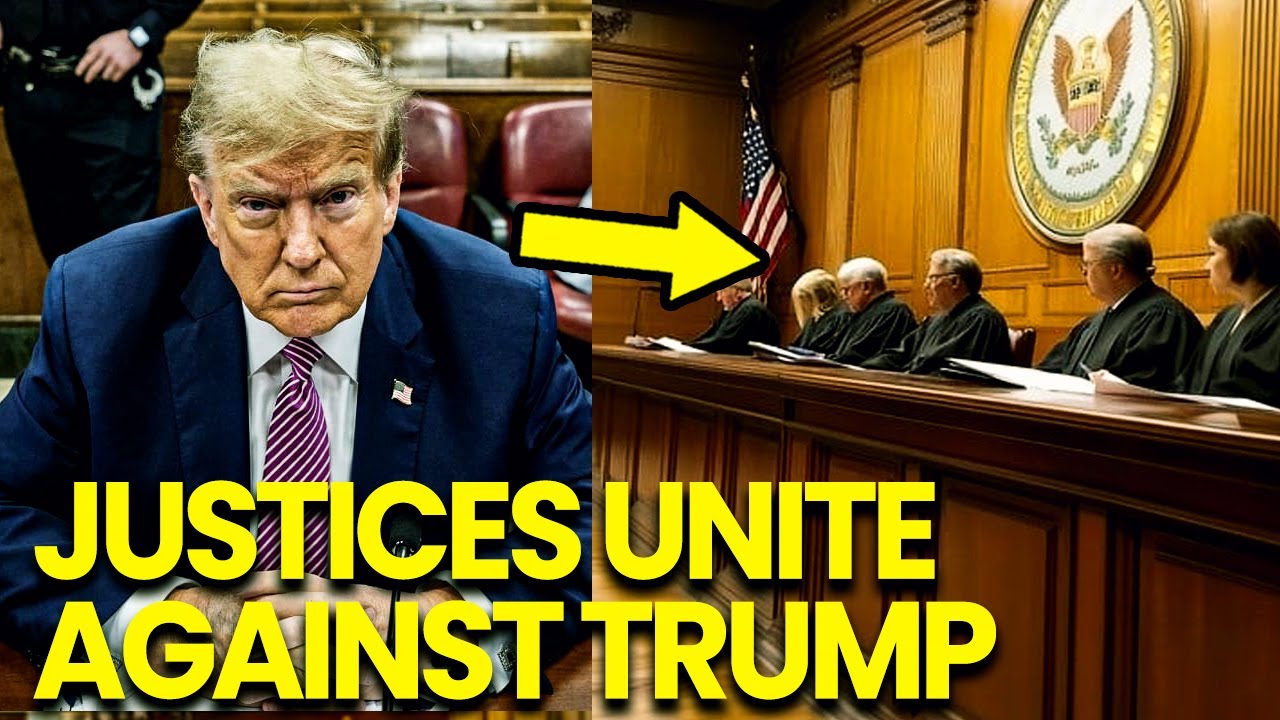 Trump’s Reign ENDS as Supreme Justices UNITE After Courtroom MELTDOWN