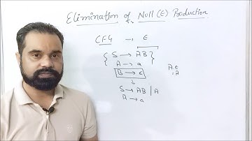 Elimination of Null Production | Simplification of CFG | FLA | Automata | By :- Harendra Sharma