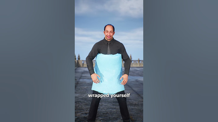Surviving A Fall With Bubble Wrap 🤔