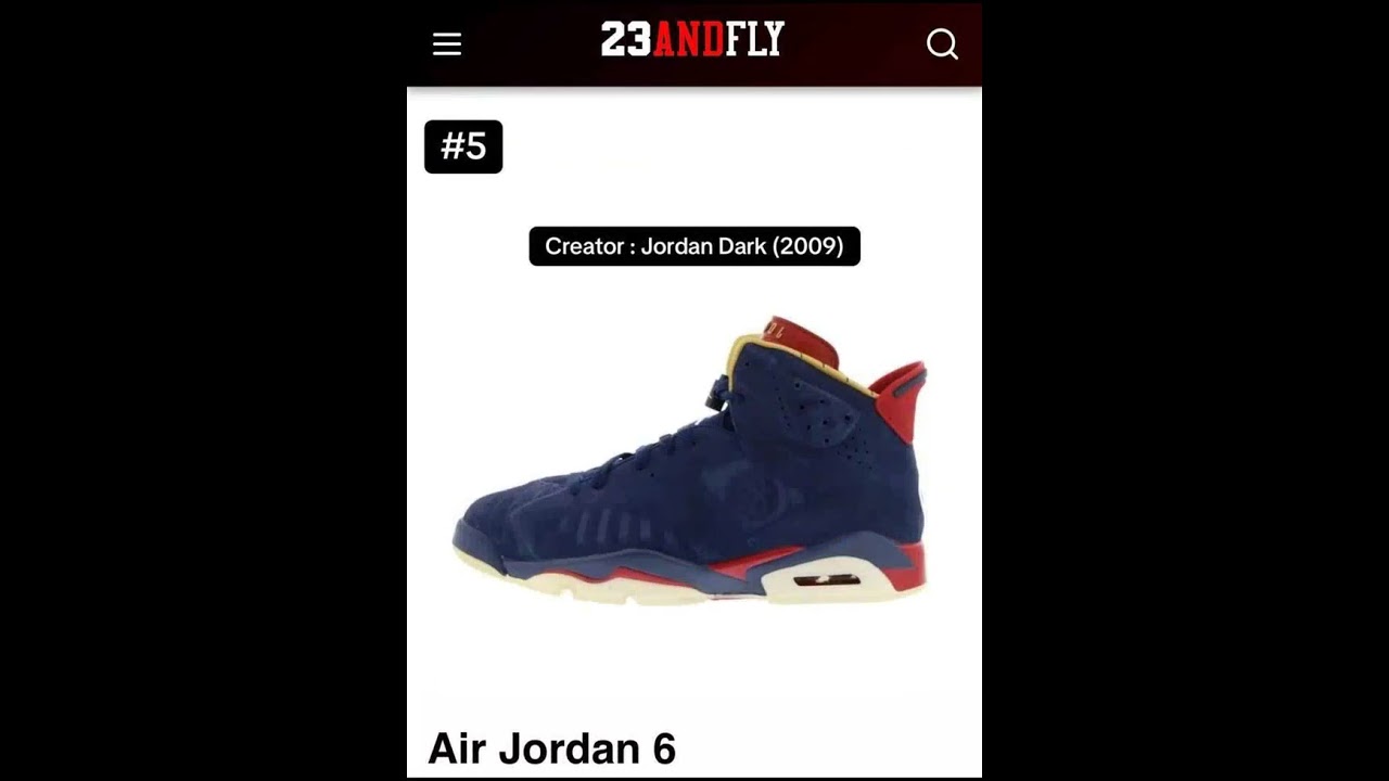 Top 5 Doernbecher Jordans of All Time 👟🔥 (DB Collection Ranked) 