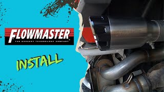 Polaris RZR 1000xp gets new Flowmaster XDR exhaust!