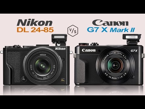 Nikon DL24-85 vs Canon G7 X Mark II