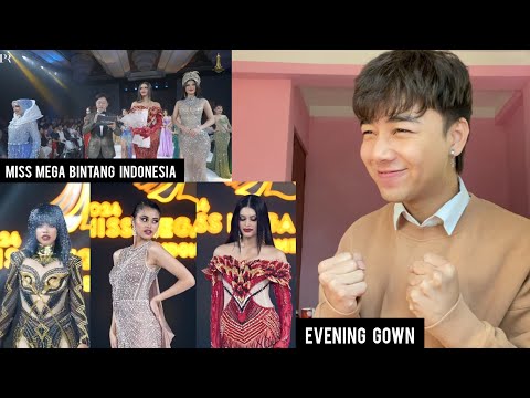 Miss Mega Bintang Indonesia 2024 | Preliminary Competition | Evening Gowm Round | REACTION