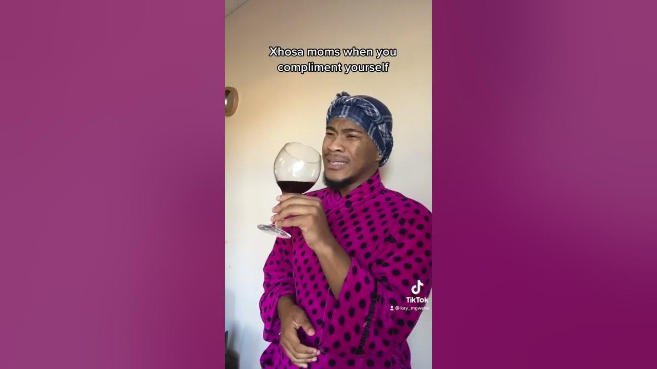 Xhosa moms when you compliment yourself 😂 #university #explore #xhosa #comedy