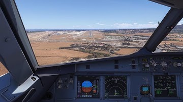 Fenix A320 | Landing Malaga | MSFS 2024 ULTRA SETTINGS