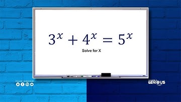 Only genius can think like that , powerful exponential equation.